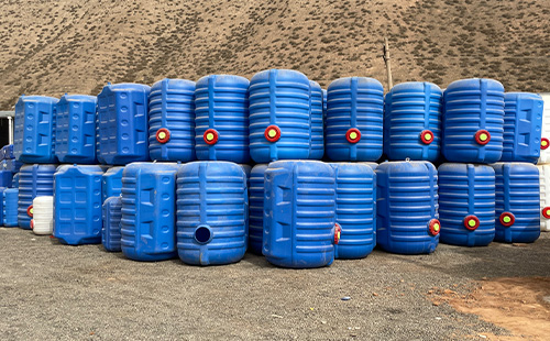 雨水收集与利用：万科华洁兰州新区塑料桶提供创新解决方案